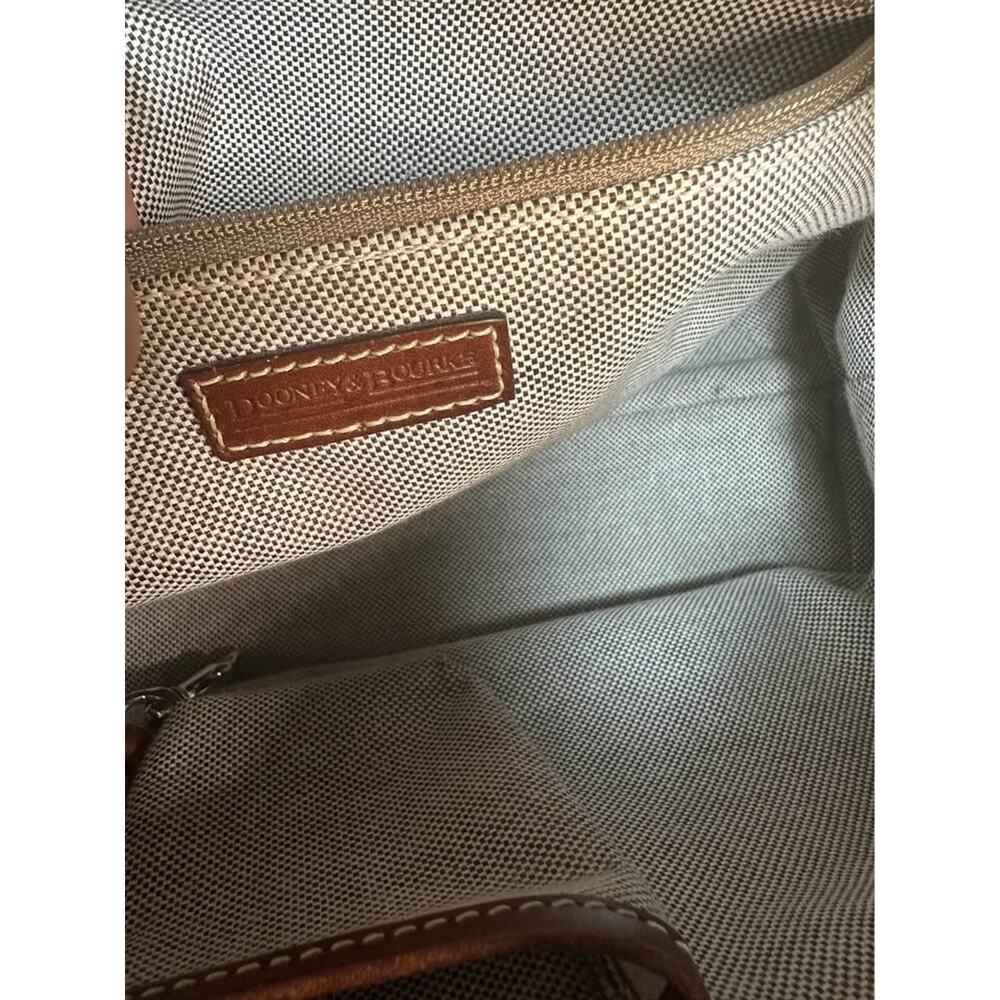 Dooney & Bourke Double Pocket Signature Anniversary Satchel in hunter green - Picture 9 of 9